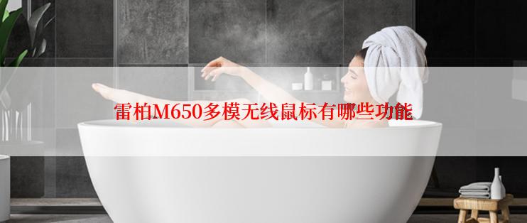 雷柏M650多模无线鼠标有哪些功能