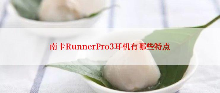 南卡RunnerPro3耳机有哪些特点