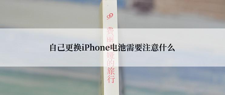 自己更换iPhone电池需要注意什么