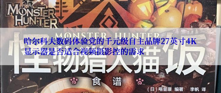 哈尔科夫数码体验党的千元级自主品牌27英寸4K显示器是否适合视频摄影控的需求