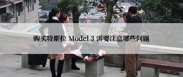 购买特斯拉 Model 3 需要注意哪些问题