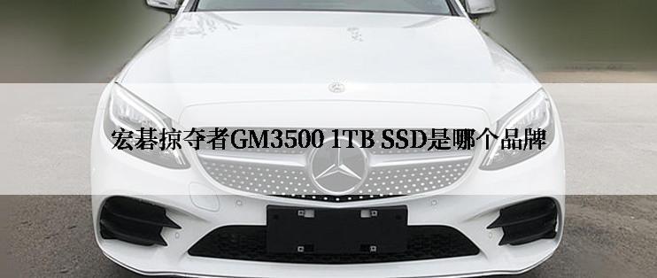 宏碁掠夺者GM3500 1TB SSD是哪个品牌