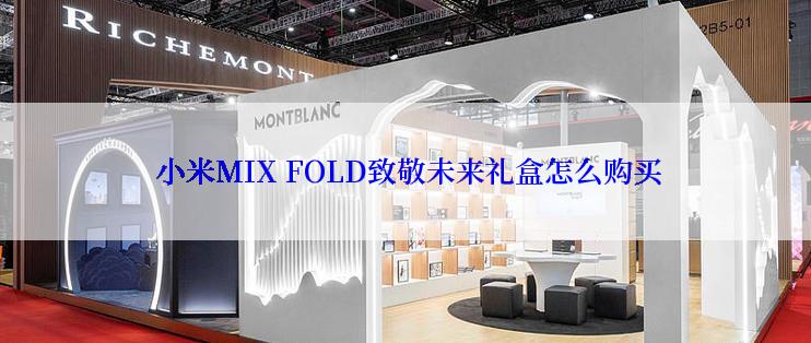  小米MIX FOLD致敬未来礼盒怎么购买