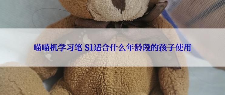 喵喵机学习笔 S1适合什么年龄段的孩子使用