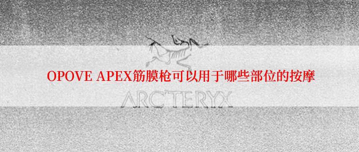  OPOVE APEX筋膜枪可以用于哪些部位的按摩