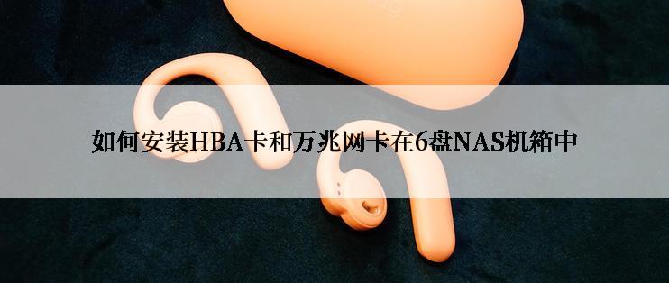 如何安装HBA卡和万兆网卡在6盘NAS机箱中