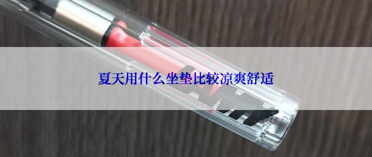 夏天用什么坐垫比较凉爽舒适