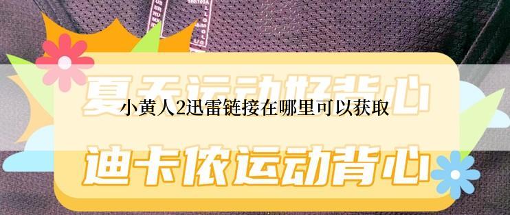 小黄人2迅雷链接在哪里可以获取