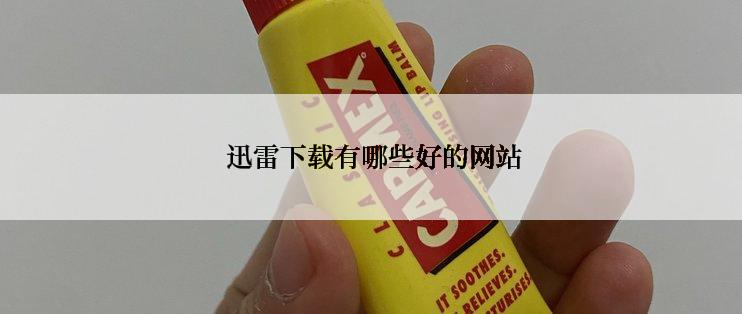  迅雷下载有哪些好的网站