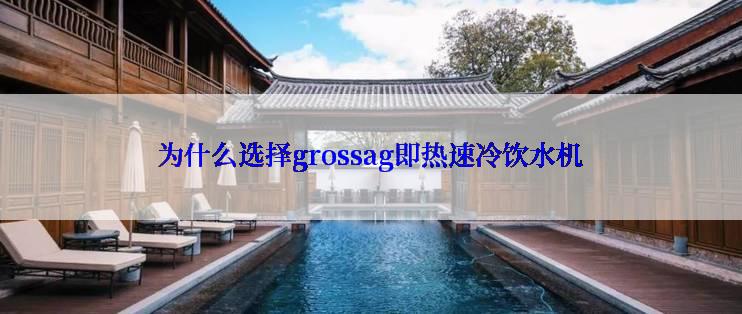 为什么选择grossag即热速冷饮水机