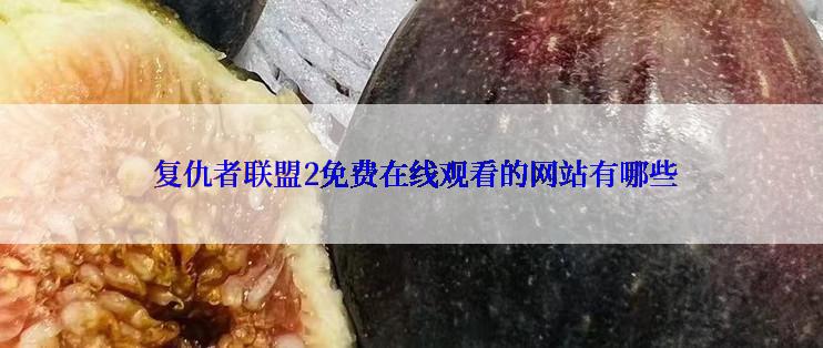  复仇者联盟2免费在线观看的网站有哪些