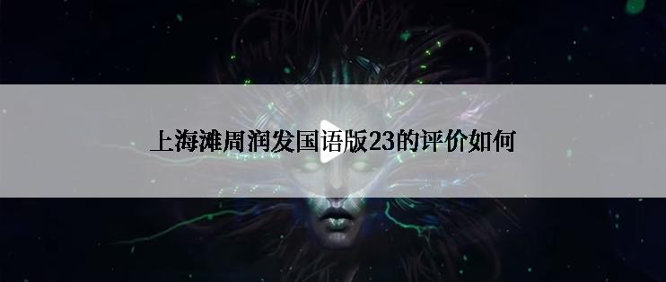 上海滩周润发国语版23的评价如何