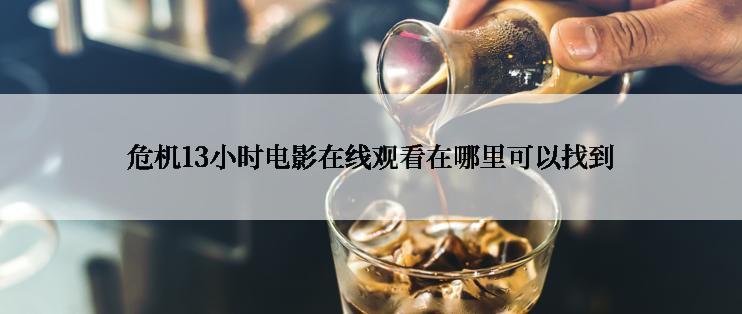 危机13小时电影在线观看在哪里可以找到