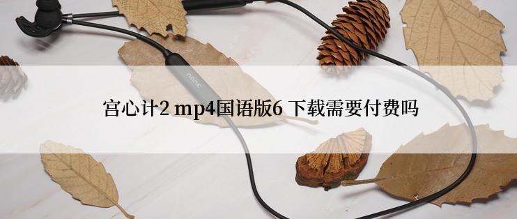  宫心计2 mp4国语版6 下载需要付费吗