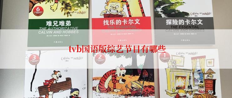  tvb国语版综艺节目有哪些