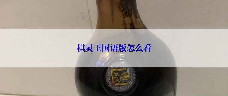 棋灵王国语版怎么看