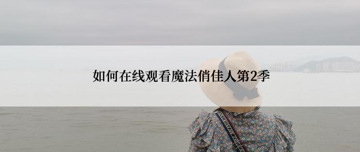  如何在线观看魔法俏佳人第2季