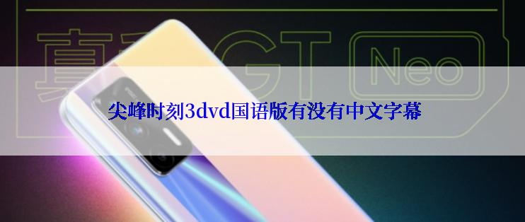  尖峰时刻3dvd国语版有没有中文字幕