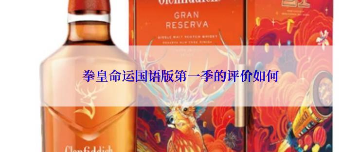 拳皇命运国语版第一季的评价如何