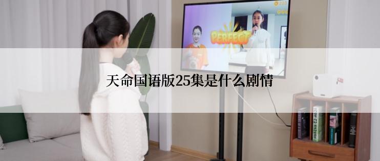 天命国语版25集是什么剧情