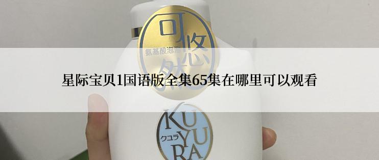 星际宝贝1国语版全集65集在哪里可以观看