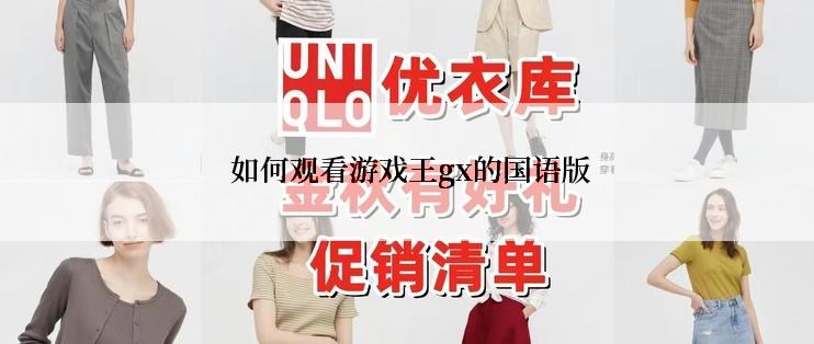  如何观看游戏王gx的国语版