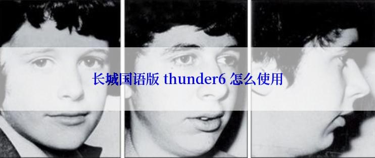 长城国语版 thunder6 怎么使用