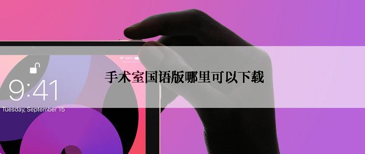  手术室国语版哪里可以下载