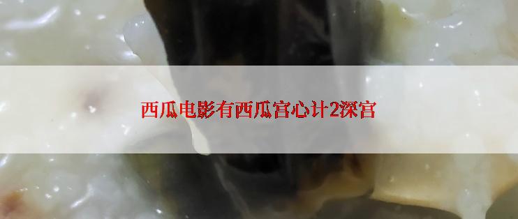 西瓜电影有西瓜宫心计2深宫