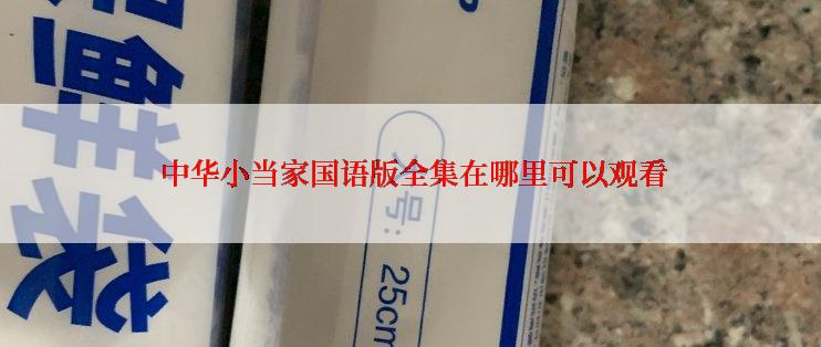  中华小当家国语版全集在哪里可以观看