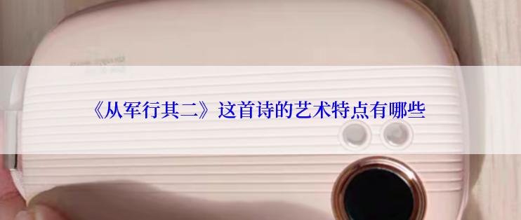 《从军行其二》这首诗的艺术特点有哪些