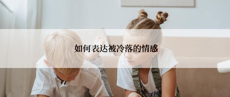  如何表达被冷落的情感