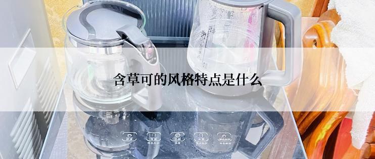 含草可的风格特点是什么