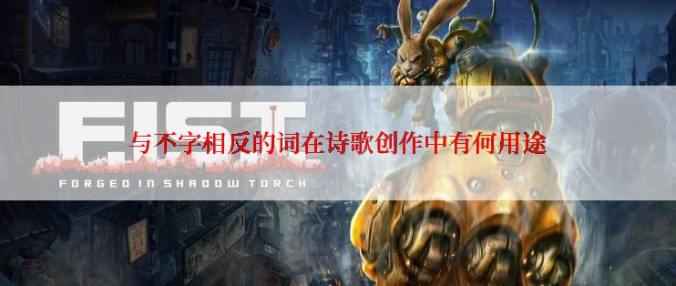 与不字相反的词在诗歌创作中有何用途