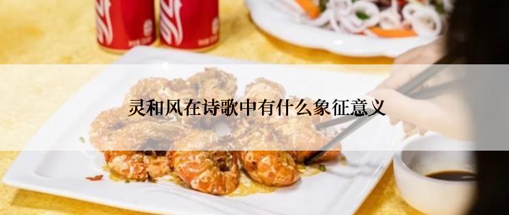  灵和风在诗歌中有什么象征意义