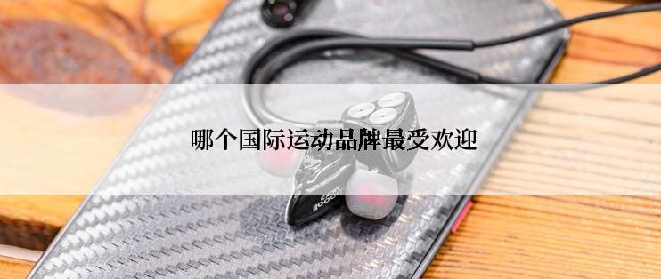  哪个国际运动品牌最受欢迎