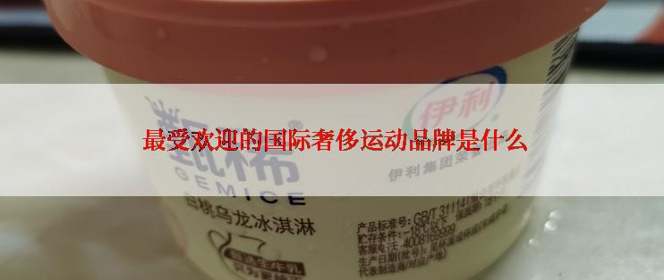  最受欢迎的国际奢侈运动品牌是什么