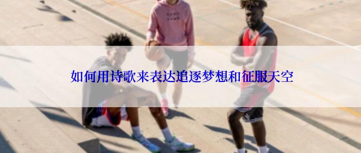  如何用诗歌来表达追逐梦想和征服天空