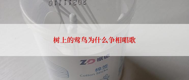 树上的莺鸟为什么争相唱歌