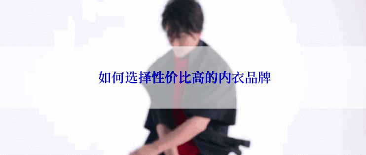  如何选择性价比高的内衣品牌