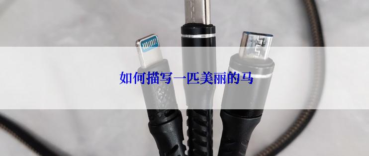  如何描写一匹美丽的马