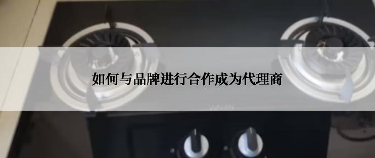 如何与品牌进行合作成为代理商