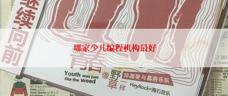  哪家少儿编程机构最好