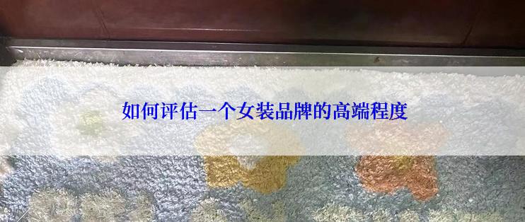  如何评估一个女装品牌的高端程度