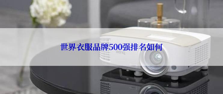 世界衣服品牌500强排名如何