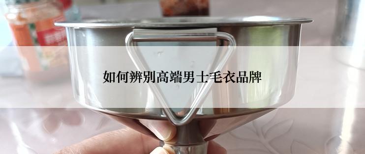 如何辨别高端男士毛衣品牌