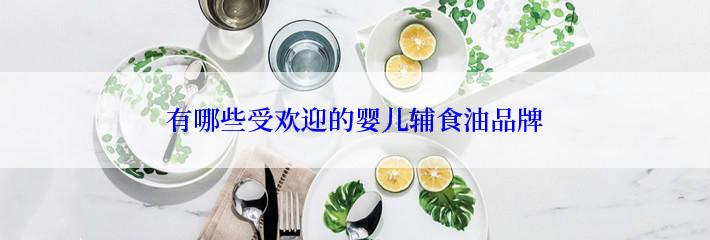 有哪些受欢迎的婴儿辅食油品牌