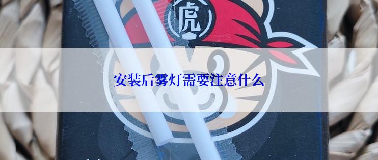 安装后雾灯需要注意什么