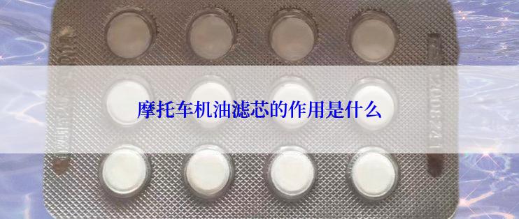 摩托车机油滤芯的作用是什么