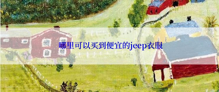  哪里可以买到便宜的jeep衣服